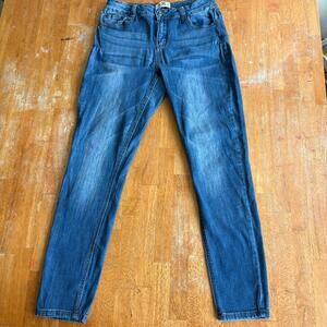 Hammer Jeans Womens Slim Straight Blue Wash Stretch Denim Mid Rise Size 13 USA